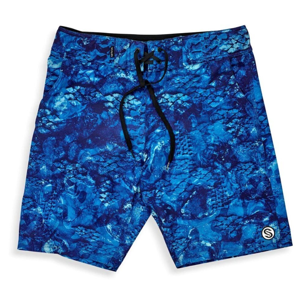 Scales Camo First Mate‎ Board Shorts